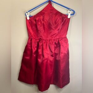 Lulu's Elegant Red Formal Dress